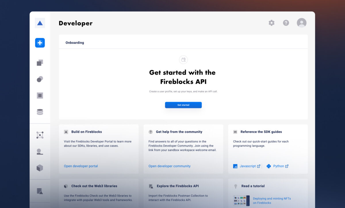 Developer Blocks Enhancing the Fireblocks Developer Experience in 2024 | Fireblocks
