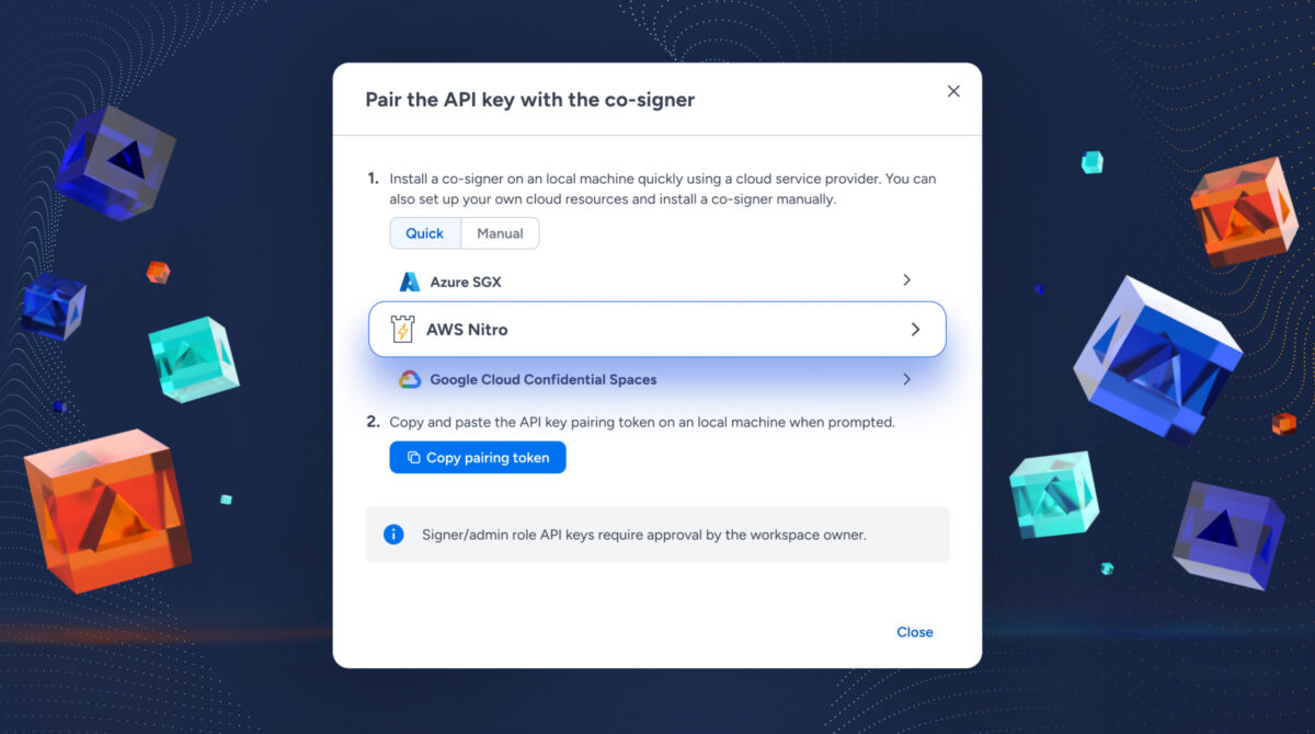 Support for AWS Nitro Enclaves on Fireblocks | Fireblocks