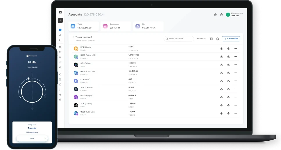 Get a personalized Fireblocks demo