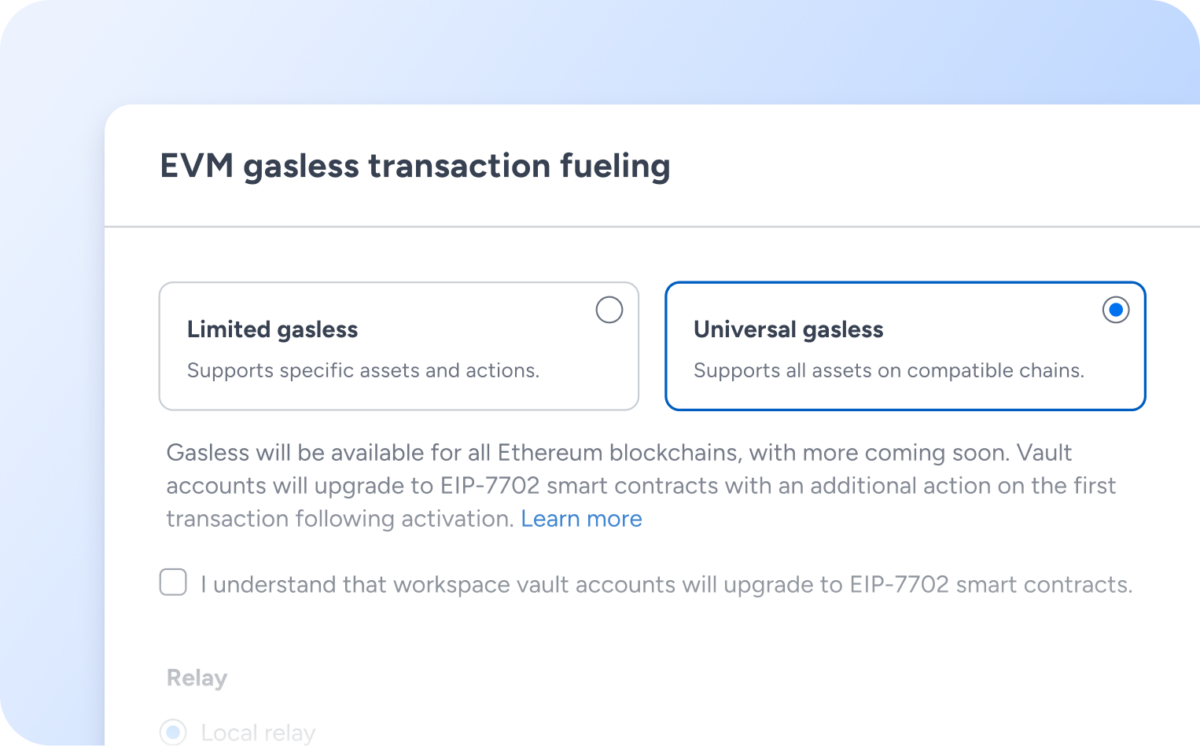 Fireblocks Rolls Out Gas-Free Transactions on EVM Chains